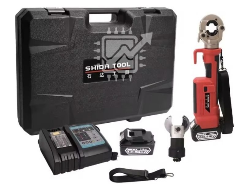 Şarjlı Hidrolik Pabuç Sıkma / Kablo Kesme Aleti