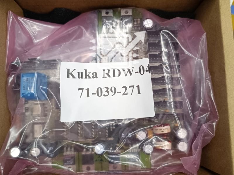 Robotik Hattınızda Kesintisiz Performans: Kuka Robot Kartı Tedariği ve RDW-04